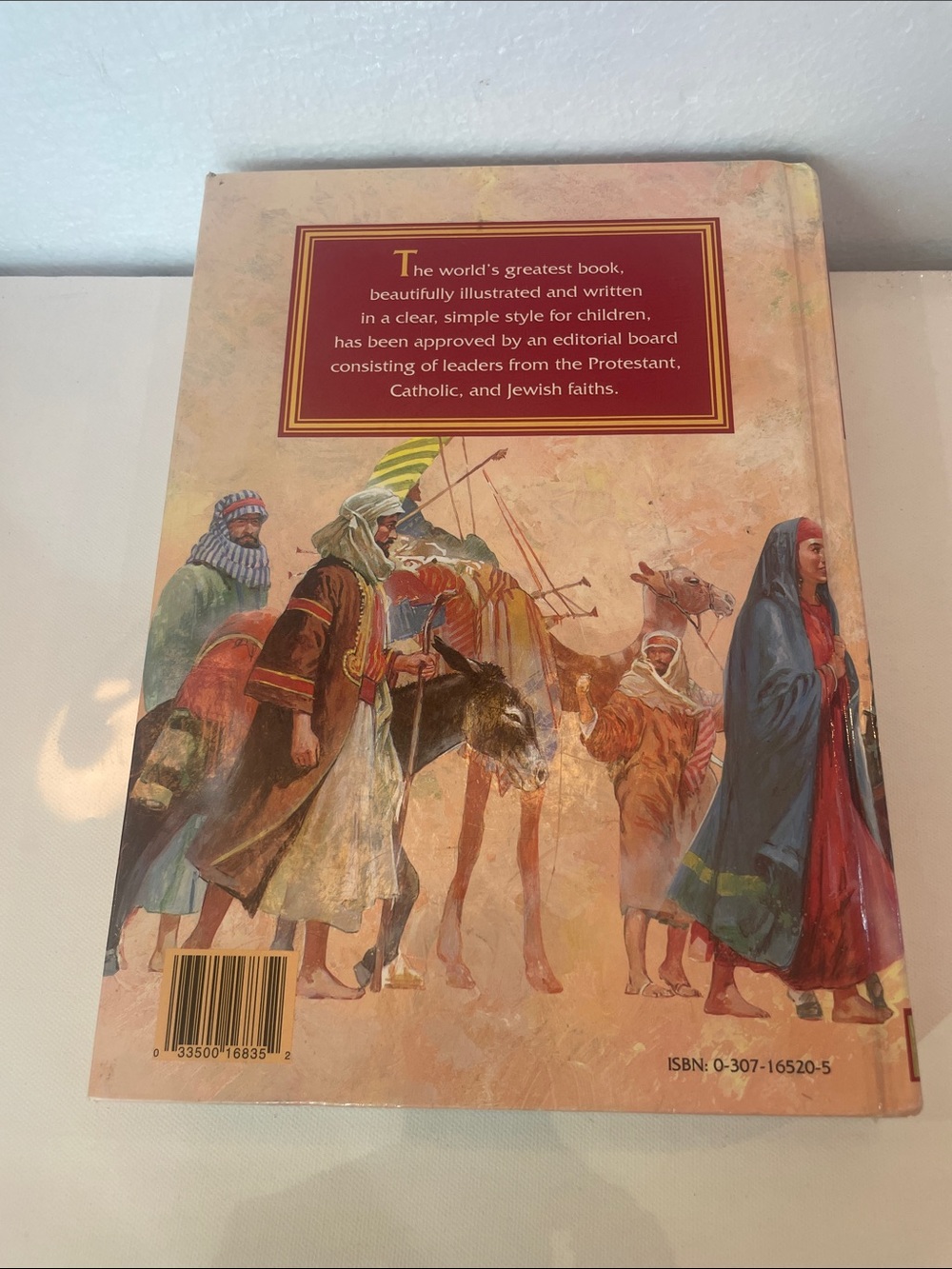 The Golden Children's Bible Illustrated Hardcover vintage 90’s book - Picture 3 of 16